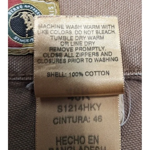 Berne Shorts Mens Sz 46 Denim Blue Jeans Cargo Workwear Utility Hunting Outdoor - Picture 7 of 13